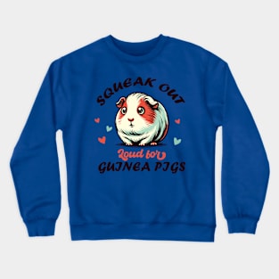 Cute guinea pig Crewneck Sweatshirt